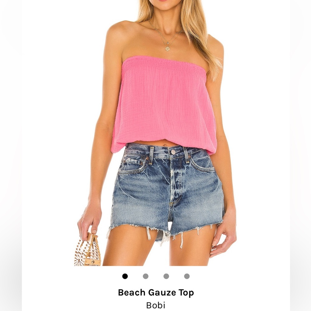 Beach Gauze top by BoBo. Purchased on REVOLVE.